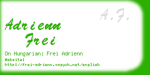 adrienn frei business card